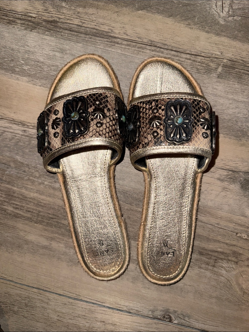 Lane Boots Silver Mesa Slide Boa Brown / 6.5